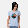 Where No Cookie Has Gone Before-Womens-Basic-Tee-glitchygorilla
