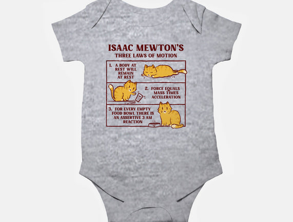 Isaac Mewton's Laws Of Motion