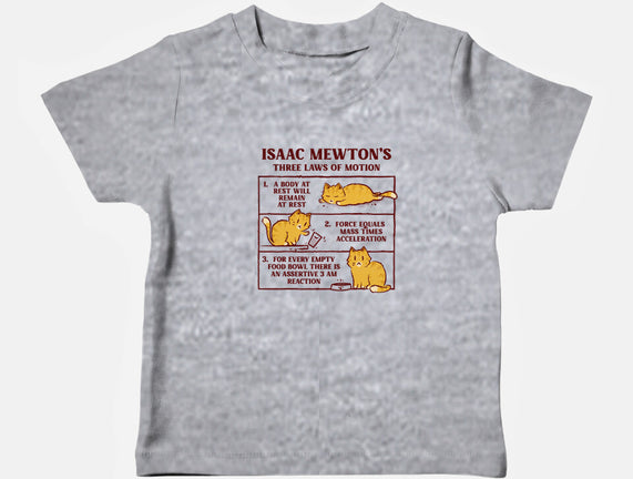 Isaac Mewton's Laws Of Motion