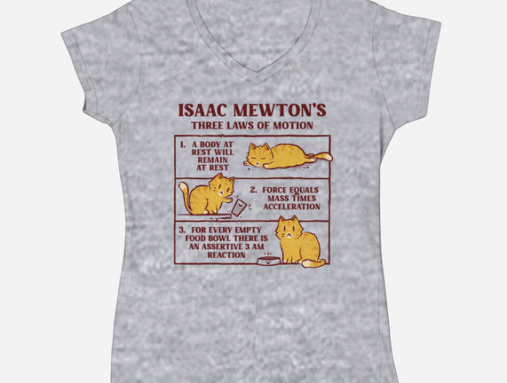 Isaac Mewton's Laws Of Motion