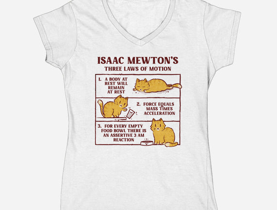 Isaac Mewton's Laws Of Motion