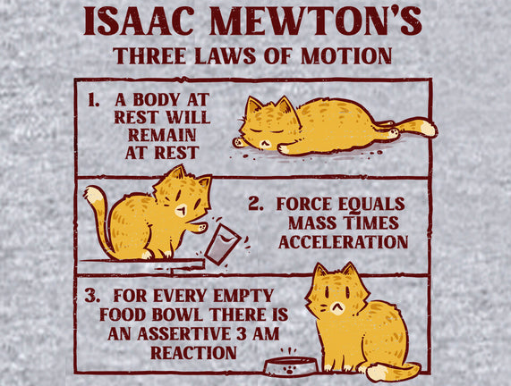 Isaac Mewton's Laws Of Motion