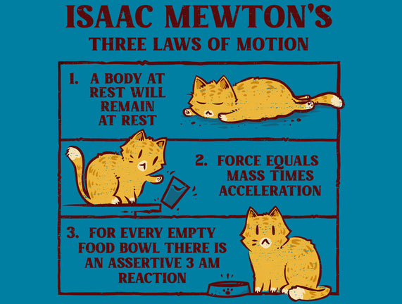 Isaac Mewton's Laws Of Motion