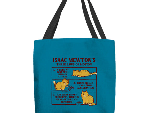Isaac Mewton's Laws Of Motion