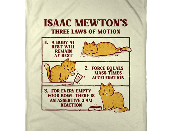 Isaac Mewton's Laws Of Motion