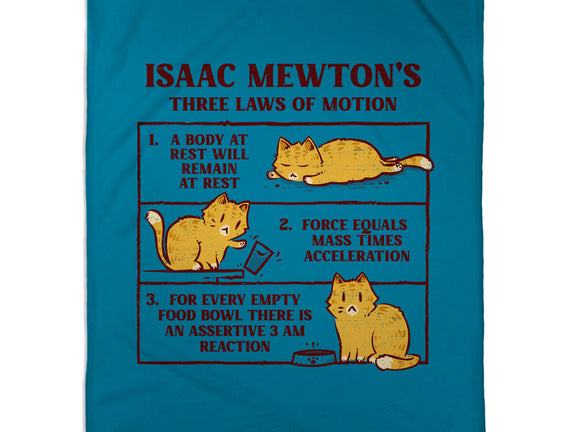 Isaac Mewton's Laws Of Motion