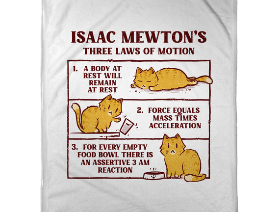 Isaac Mewton's Laws Of Motion