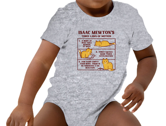Isaac Mewton's Laws Of Motion