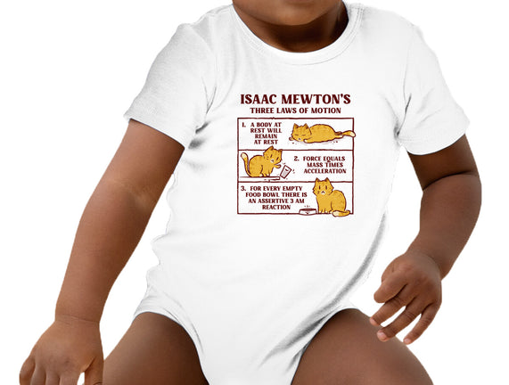 Isaac Mewton's Laws Of Motion