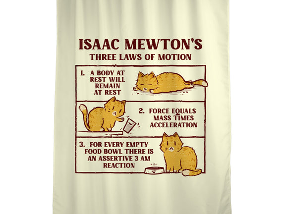 Isaac Mewton's Laws Of Motion