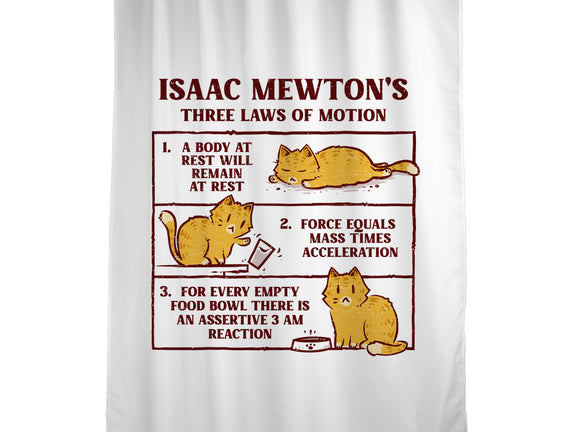 Isaac Mewton's Laws Of Motion