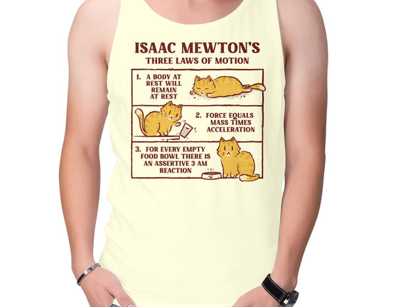 Isaac Mewton's Laws Of Motion