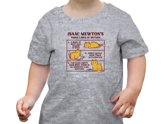 Isaac Mewton's Laws Of Motion