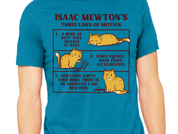 Isaac Mewton's Laws Of Motion