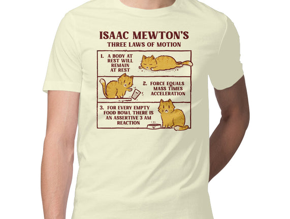 Isaac Mewton's Laws Of Motion