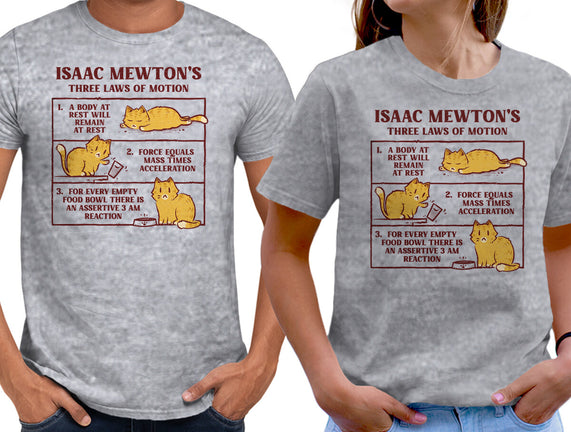 Isaac Mewton's Laws Of Motion