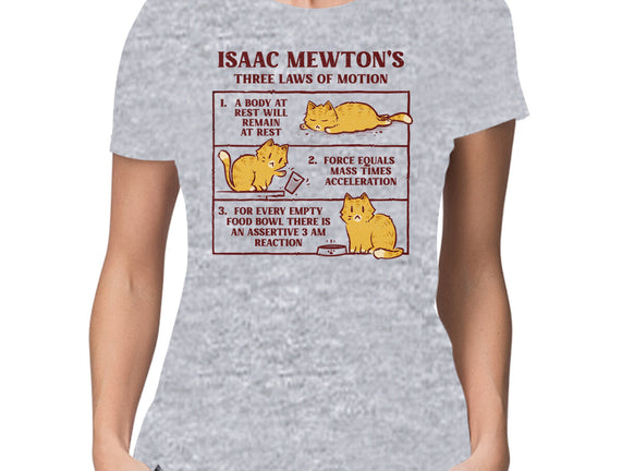 Isaac Mewton's Laws Of Motion