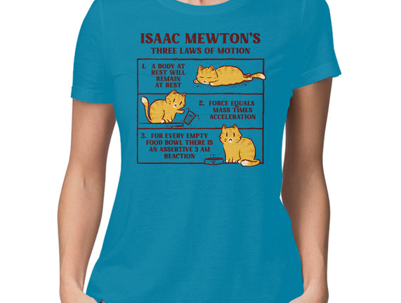 Isaac Mewton's Laws Of Motion