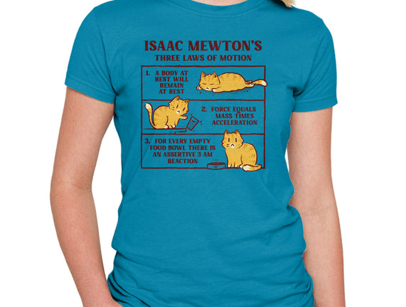 Isaac Mewton's Laws Of Motion