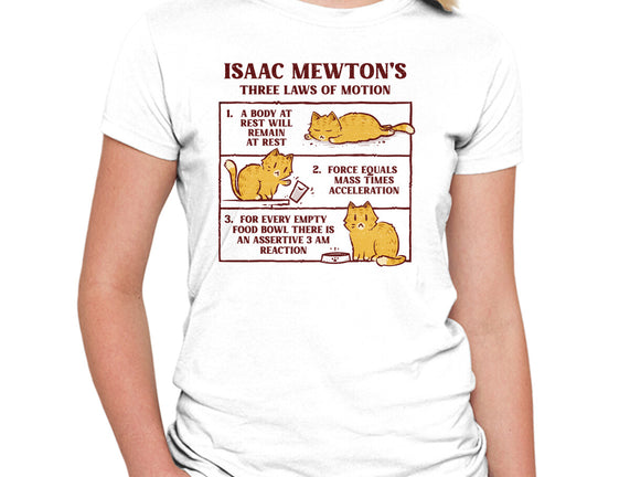 Isaac Mewton's Laws Of Motion