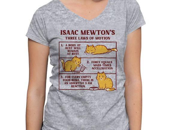 Isaac Mewton's Laws Of Motion