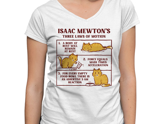 Isaac Mewton's Laws Of Motion