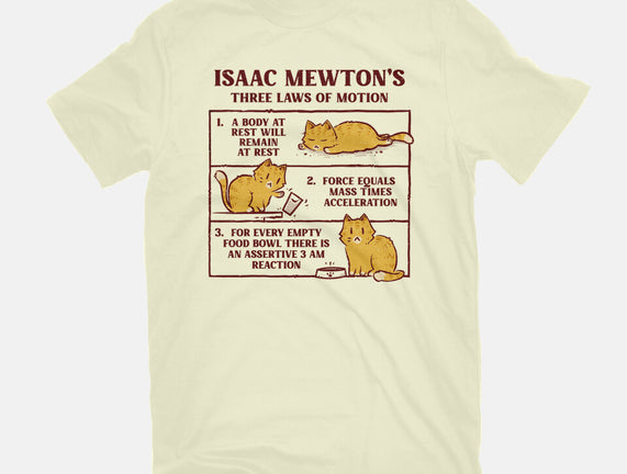 Isaac Mewton's Laws Of Motion