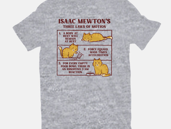Isaac Mewton's Laws Of Motion