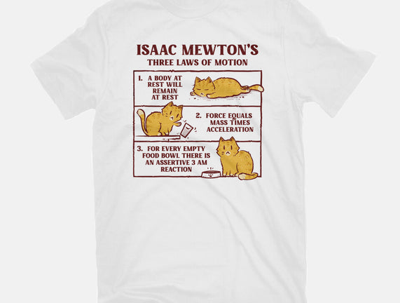 Isaac Mewton's Laws Of Motion