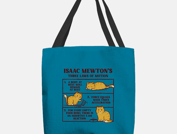 Isaac Mewton's Laws Of Motion