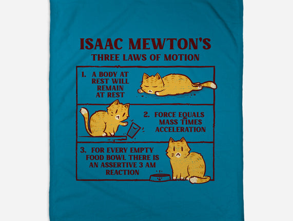 Isaac Mewton's Laws Of Motion