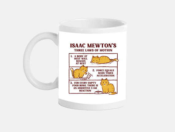 Isaac Mewton's Laws Of Motion
