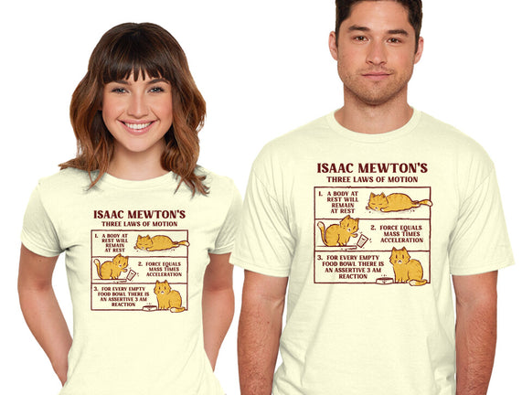 Isaac Mewton's Laws Of Motion