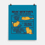 Isaac Mewton's Laws Of Motion-None-Matte-Poster-kg07