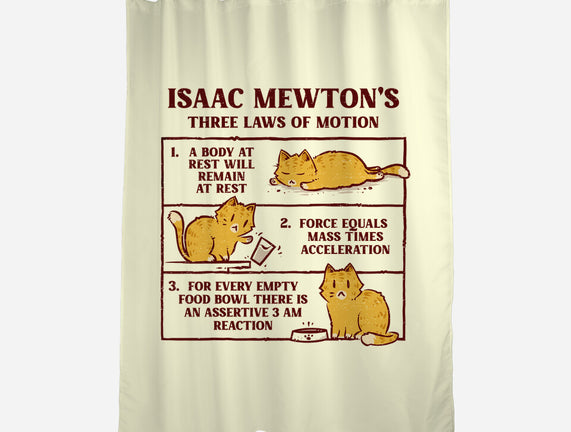 Isaac Mewton's Laws Of Motion