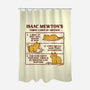 Isaac Mewton's Laws Of Motion-None-Polyester-Shower Curtain-kg07