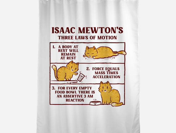 Isaac Mewton's Laws Of Motion