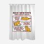 Isaac Mewton's Laws Of Motion-None-Polyester-Shower Curtain-kg07