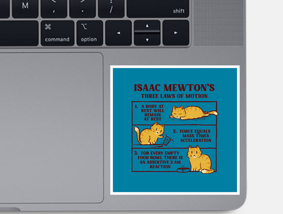 Isaac Mewton's Laws Of Motion
