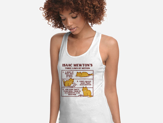 Isaac Mewton's Laws Of Motion