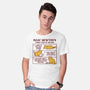 Isaac Mewton's Laws Of Motion-Mens-Basic-Tee-kg07