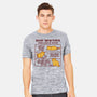 Isaac Mewton's Laws Of Motion-Mens-Heavyweight-Tee-kg07