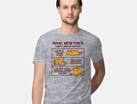Isaac Mewton's Laws Of Motion