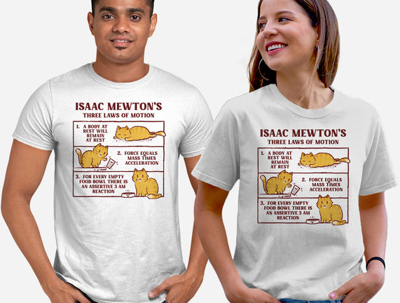 Isaac Mewton's Laws Of Motion
