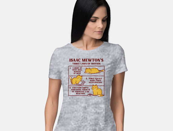 Isaac Mewton's Laws Of Motion