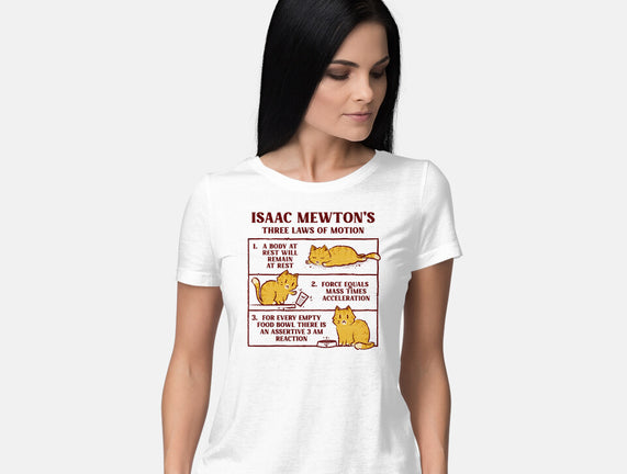Isaac Mewton's Laws Of Motion