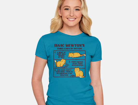 Isaac Mewton's Laws Of Motion