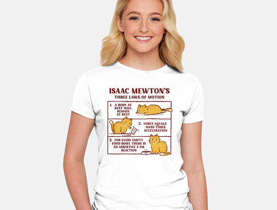 Isaac Mewton's Laws Of Motion