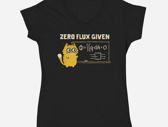 Zero Flux Given