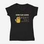 Zero Flux Given-Womens-V-Neck-Tee-kg07